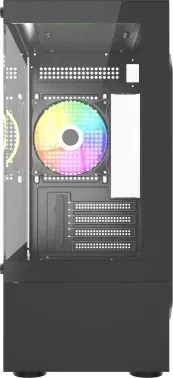 Корпус Accord ACC-285-02B черный без БП mATX 5x120mm 1xUSB2.0 1xUSB3.0 audio - фото 5