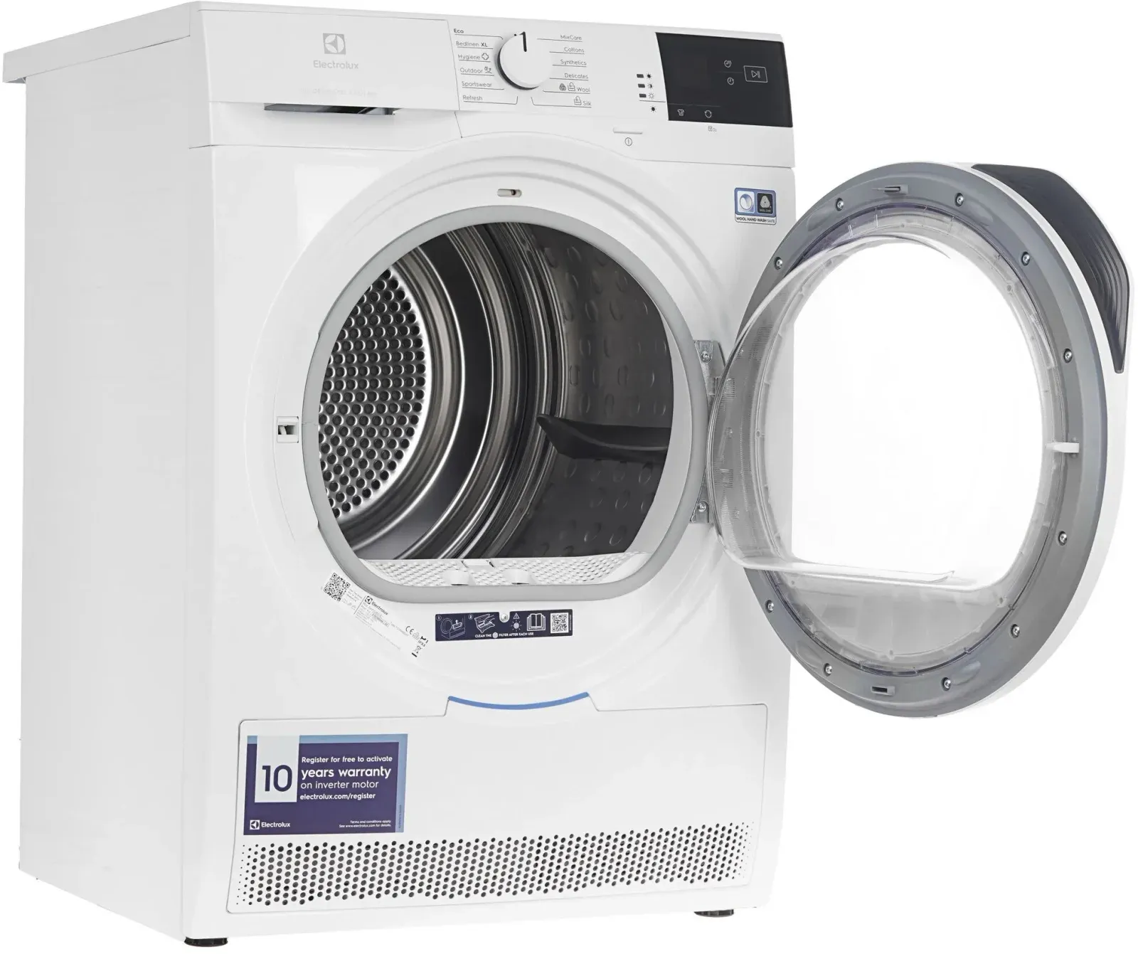 Сушильная машина Electrolux EW7D283VE пан.англ. кл.энер.:A++ макс.загр.:8кг белый - фото 5