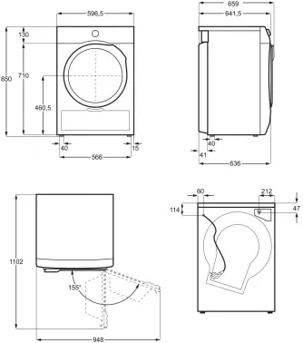 Сушильная машина Electrolux EW7D285UE пан.англ. кл.энер.:A+++ макс.загр.:8кг белый - фото 4