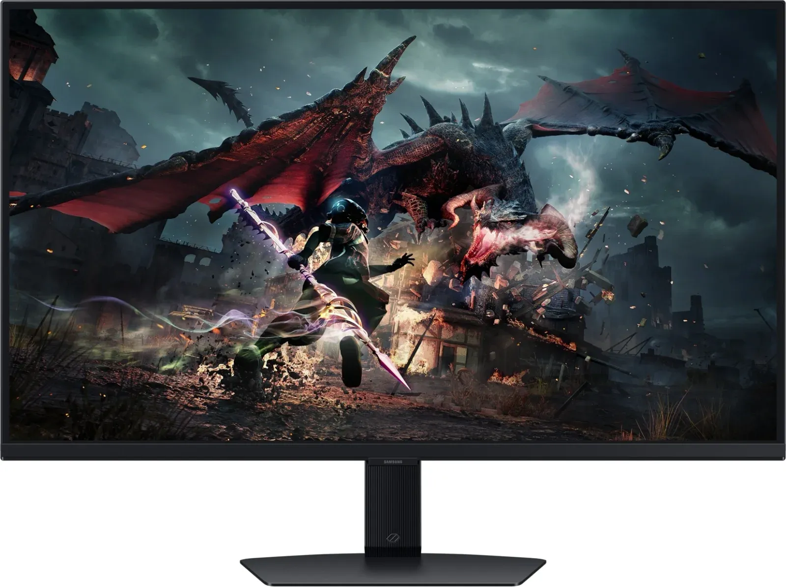 Монитор Samsung 32 Odyssey G5 S32DG502EIXCI черный IPS LED 16:9 HDMI TV матовая HAS Piv 1000:1 350cd 178гр/178гр 2560x1440 180Hz FreeSync DP QHD 7.4кг - фото 3