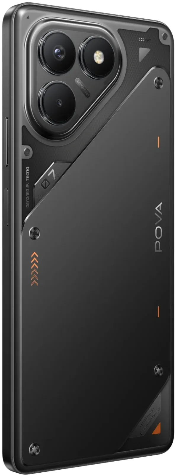 Смартфон Tecno Pova 7 Neo 256Gb 8Gb черный моноблок 3G 4G 2Sim 6.8 1080x2460 Android 14 108Mpix 802.11 a/b/g/n/ac NFC GPS GSM900/1800 Protect FM - фото 7