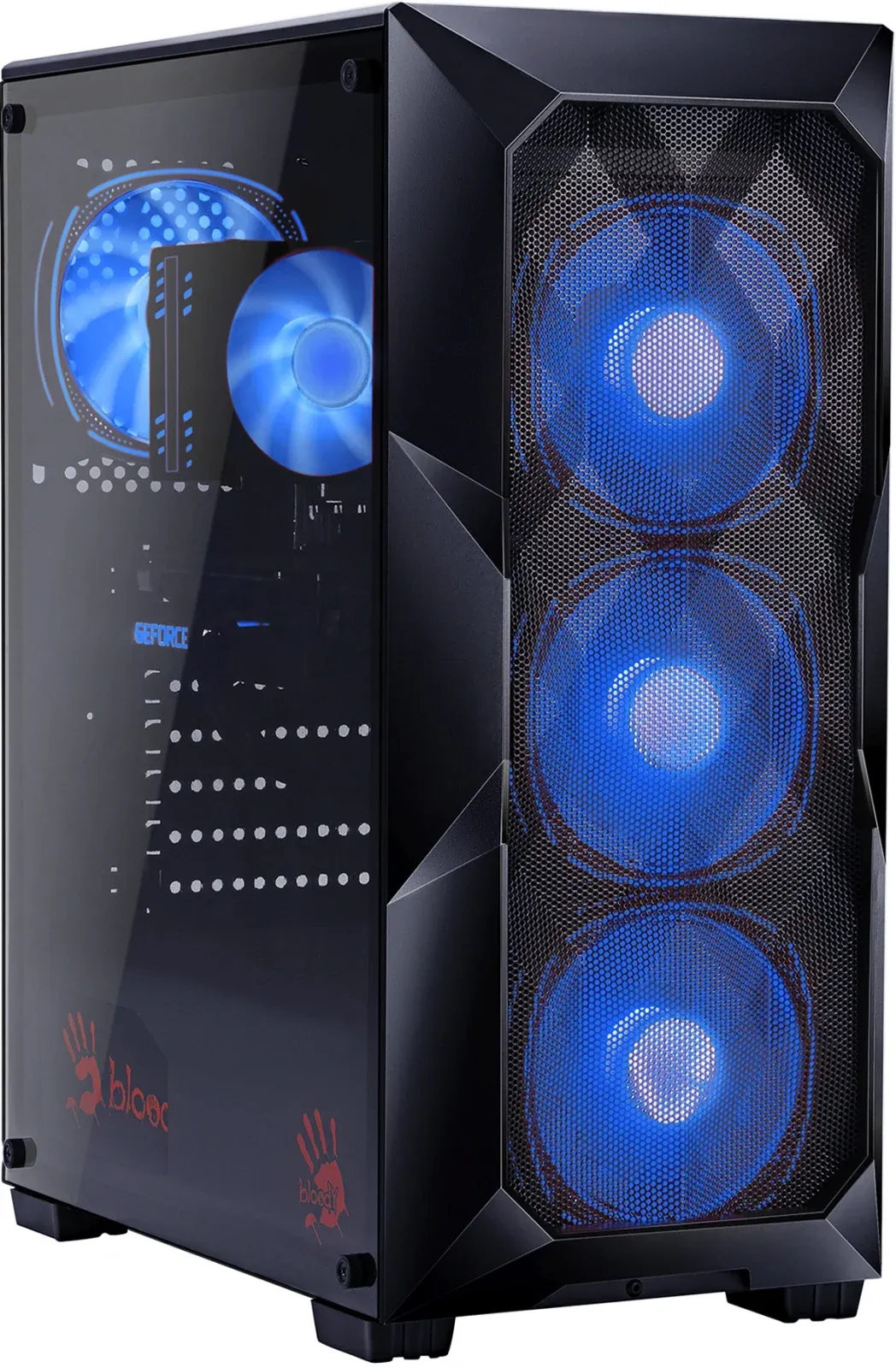 ПК Bloody BD-PC RB55C1 MT Ryzen 5 5600X 3.7 32Gb SSD1Tb RTX4060 8Gb Windows 11 Home GbitEth 500W черный RUS 2107186 - фото 5