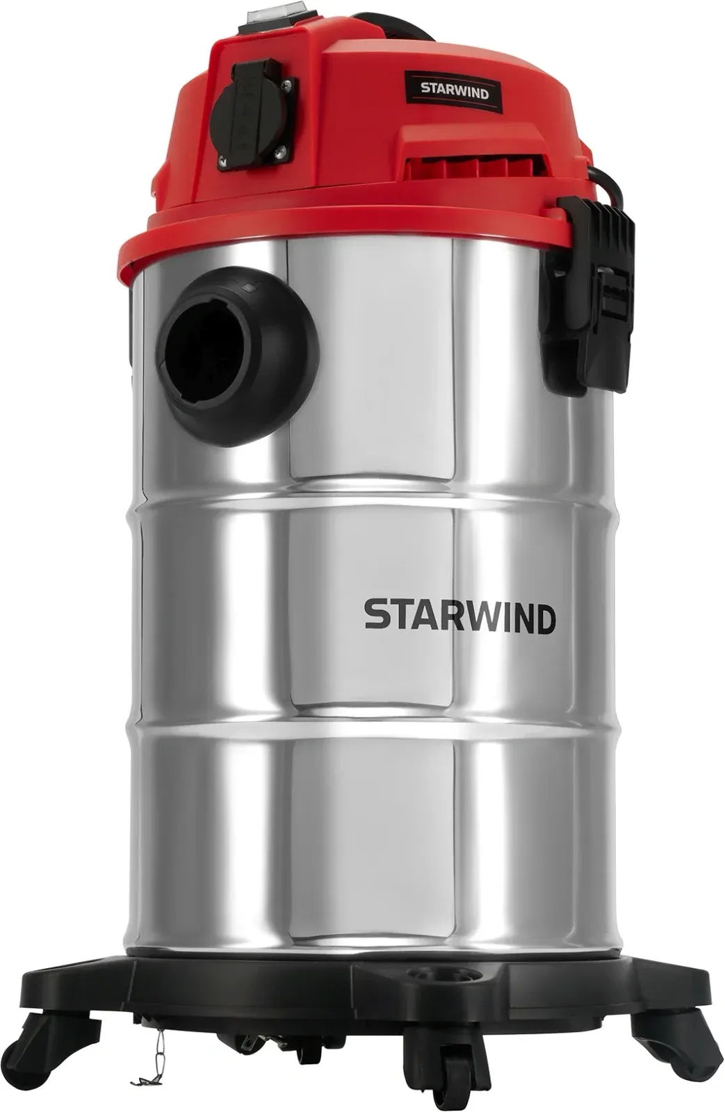 Строительный пылесос Starwind VC30-2330MS3 1600Вт уборка: сухая/влажная/выдув/сбор воды черный - фото 5