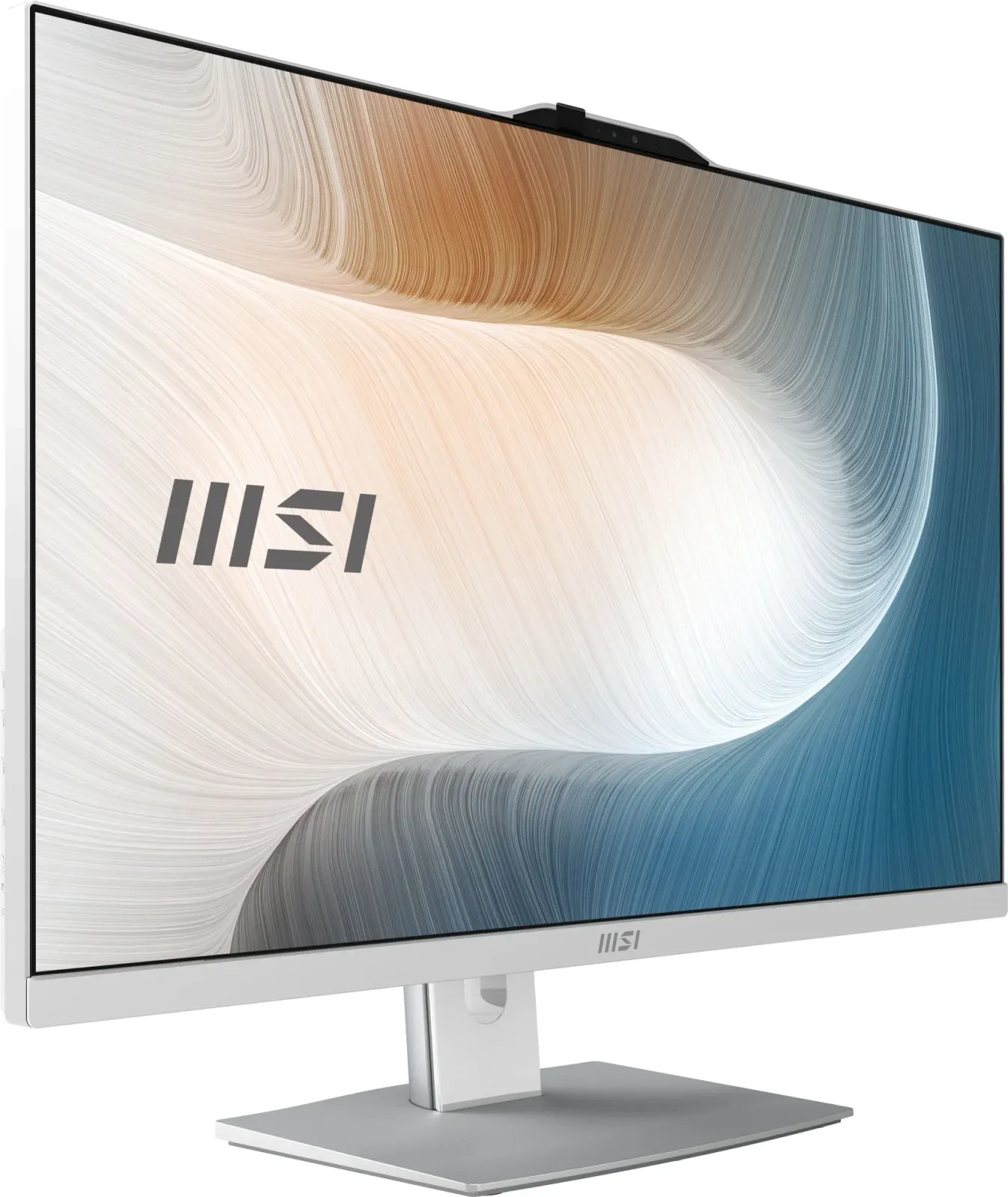 Моноблок MSI Modern AM242P 1M-1025XRU 23.8 Full HD Core 3 100U 1.2 8Gb SSD512Gb Graphics без ОС GbitEth WiFi BT 120W клавиатура мышь Cam белый 1920x1080 - фото 6