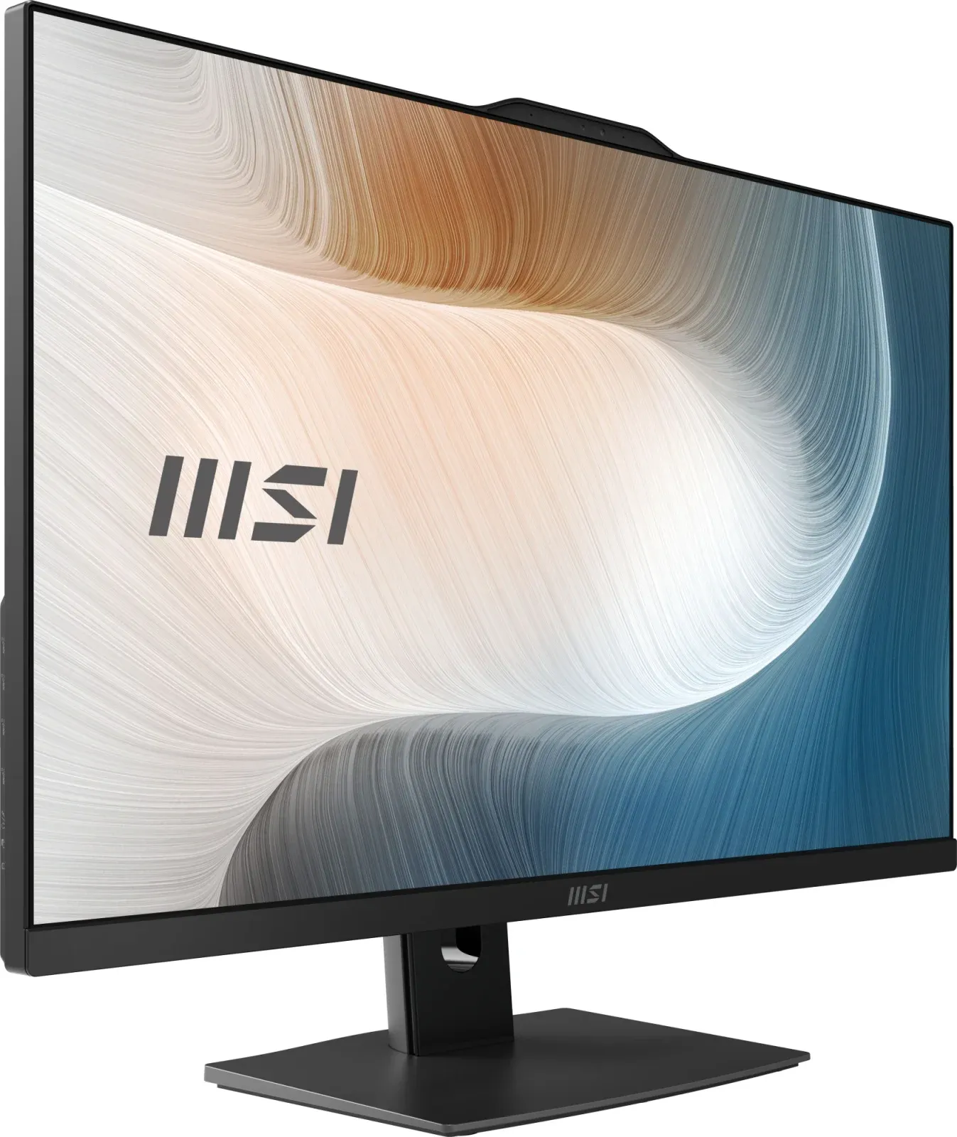 Моноблок MSI Modern AM242P 1M-1032XRU 23.8 Full HD Core 3 100U 1.2 8Gb SSD512Gb Graphics без ОС GbitEth WiFi BT 120W клавиатура мышь Cam черный 1920x1080 - фото 5