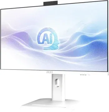 Моноблок MSI Modern AM273QP AI 1UM-093RU 27 WQHD Core Ultra 7 155H 1.4 32Gb SSD1Tb Graphics CR Windows 11 Pro 2.5xGbitEth WiFi BT 150W клавиатура мышь Cam белый 2560x1440 - фото 5