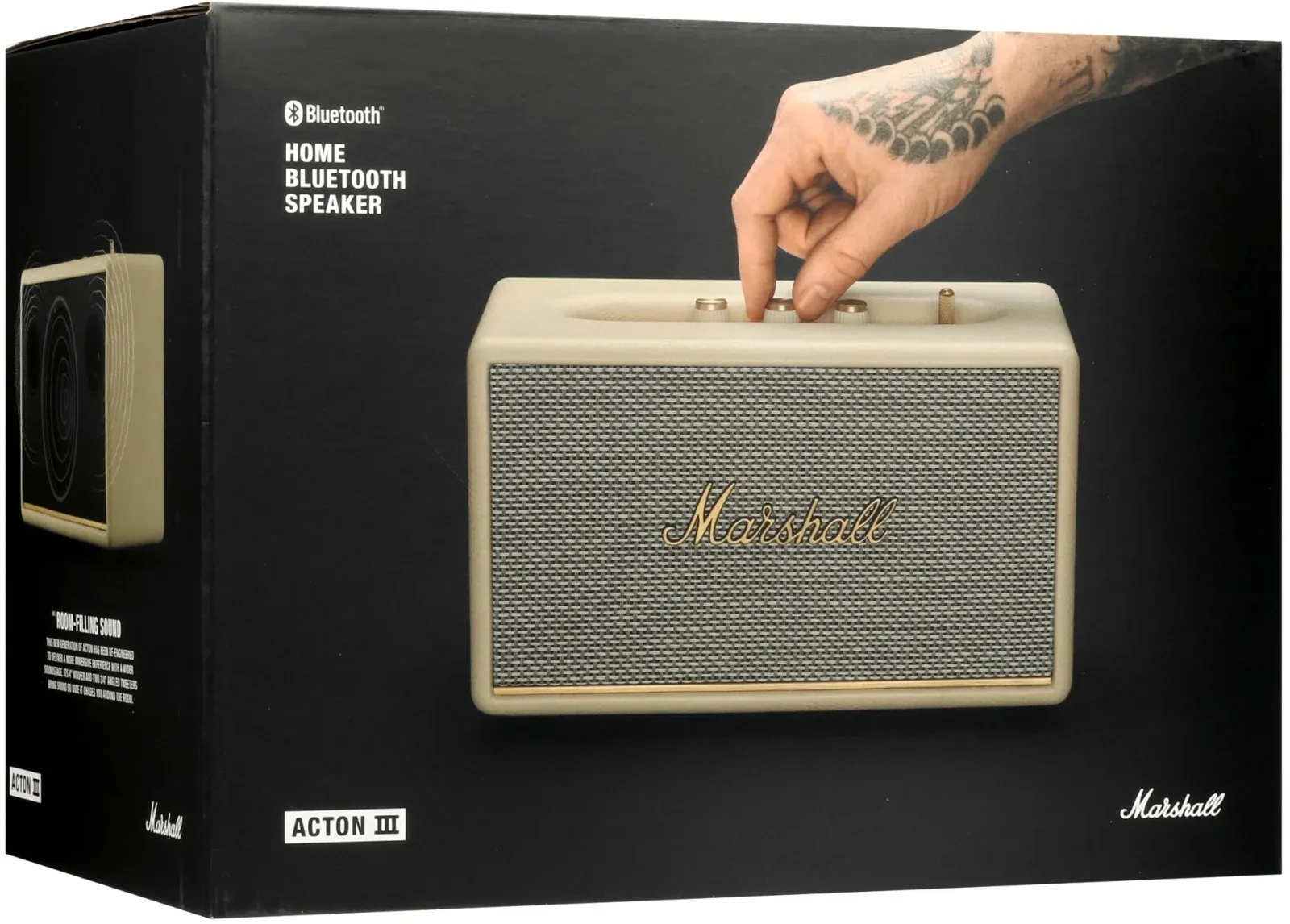 Колонка порт. Marshall Acton III бежевый 60W 2.1 BT/3.5Jack 10м - фото 8