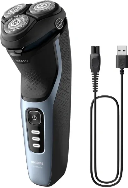 Бритвы электрические PHILIPS S3243/12 голубой - фото 3