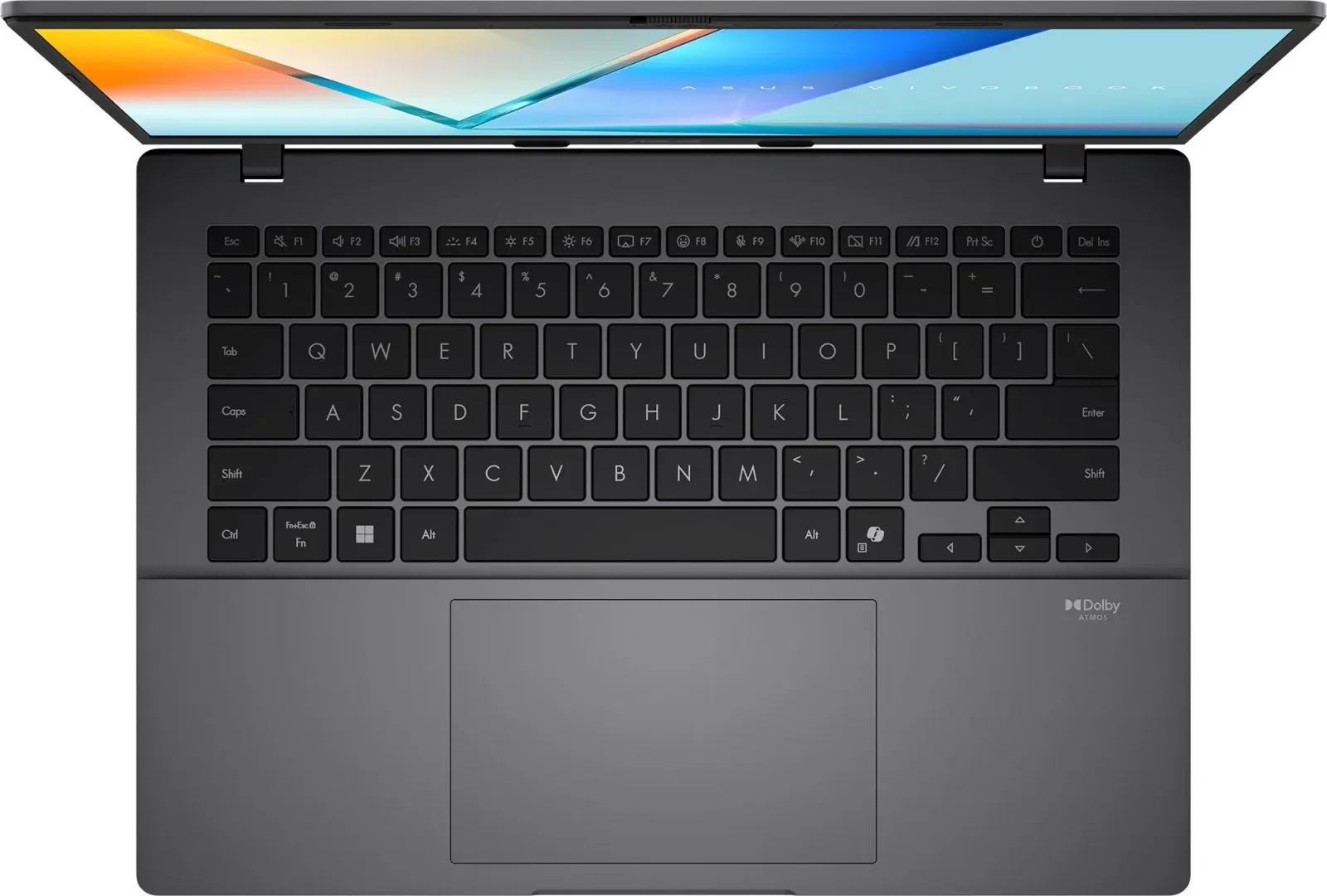 Ноутбук Asus VivoBook S14 S3407CA-LY097 Core Ultra 5 225H 16Gb SSD512Gb Intel Graphics 14 IPS WUXGA 1920x1200 без ОС grey WiFi BT Cam 90NB16J2-M00760 - фото 7