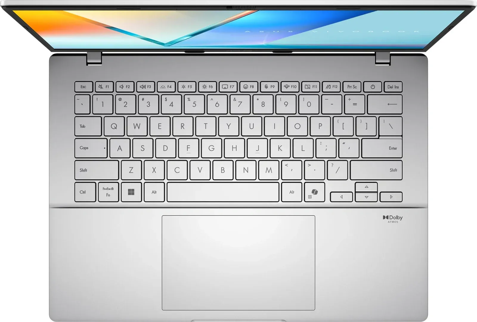 Ноутбук Asus VivoBook S14 S3407CA-LY098 Core Ultra 5 225H 16Gb SSD512Gb Intel Graphics 14 IPS WUXGA 1920x1200 без ОС silver WiFi BT Cam 90NB16J1-M00770 - фото 7