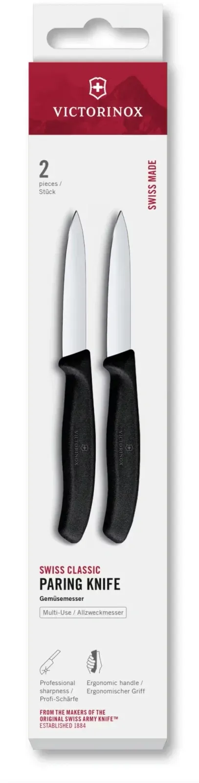 Ножи кухонные наборы VICTORINOX 6.7603.2 черный - фото 1