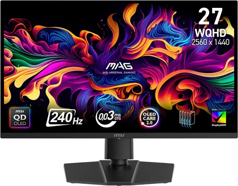 Мониторы ЖК MSI 271QP QD-OLED X24 - фото 1