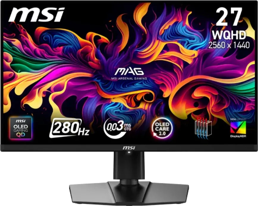 Мониторы ЖК MSI 271QP QD-OLED X28 - фото 1