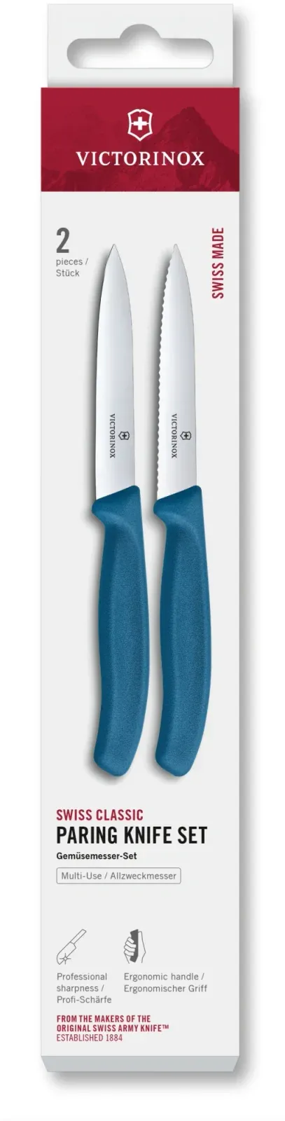 Ножи кухонные наборы VICTORINOX 6.7792.2C1 синий - фото 1
