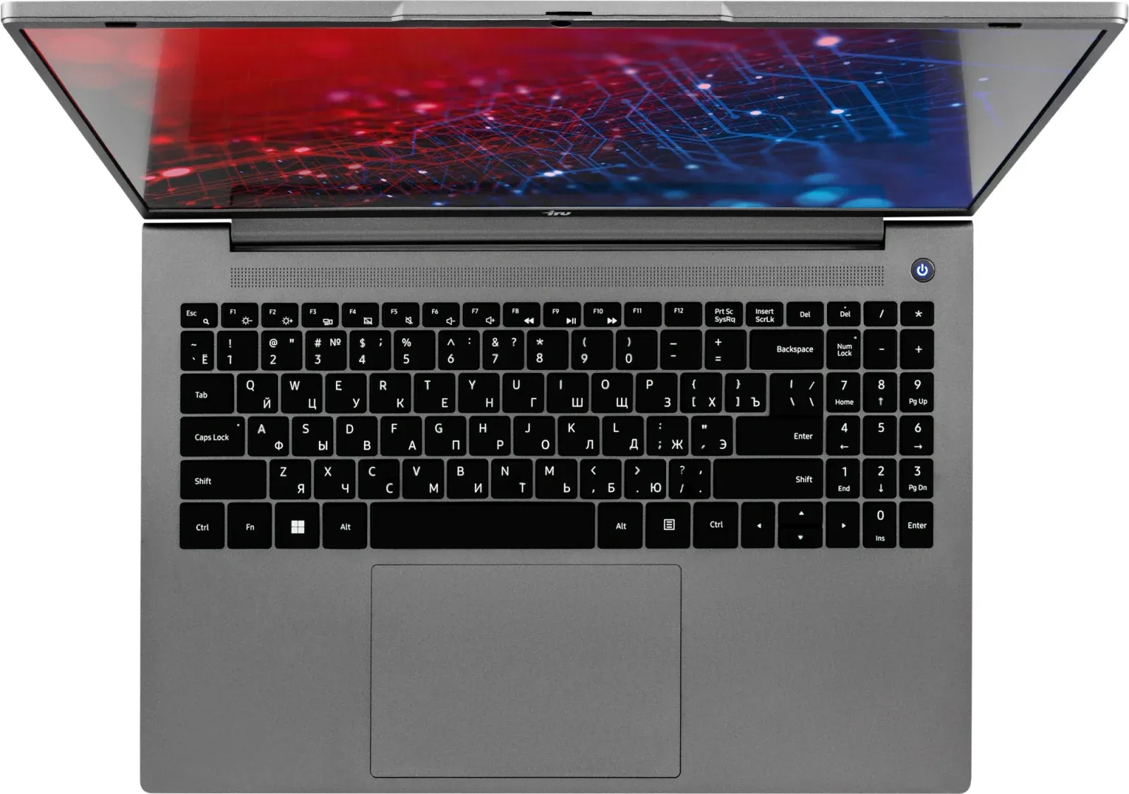 Ноутбук IRU Tactio 16ALB Core i3 1215U 16Gb SSD512Gb Intel UHD Graphics 16 IPS WUXGA 1920x1200 Windows 11 Pro grey WiFi BT Cam 4830mAh 2110203 - фото 5