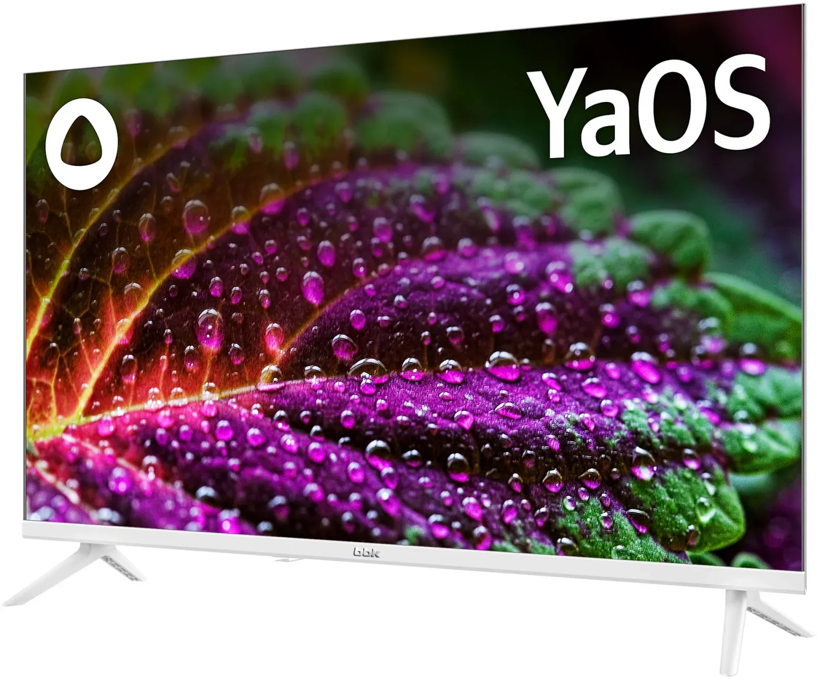 Телевизор LED BBK 32 32LEX-7241/TS2C W Яндекс.ТВ Frameless белый HD 60Hz DVB-T2 DVB-C DVB-S2 USB WiFi Smart TV RUS - фото 2