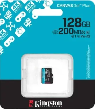Флеш карта microSDXC 128GB Kingston SDCG4/128GBSP Canvas Go! Plus V30 A2 w/o adapter - фото 7