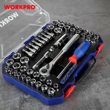 Набор инструментов Workpro WP202566 63 предмета жесткий кейс - фото 7
