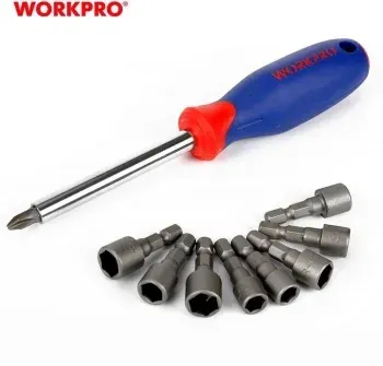 Набор инструментов Workpro WP202566 63 предмета жесткий кейс - фото 8