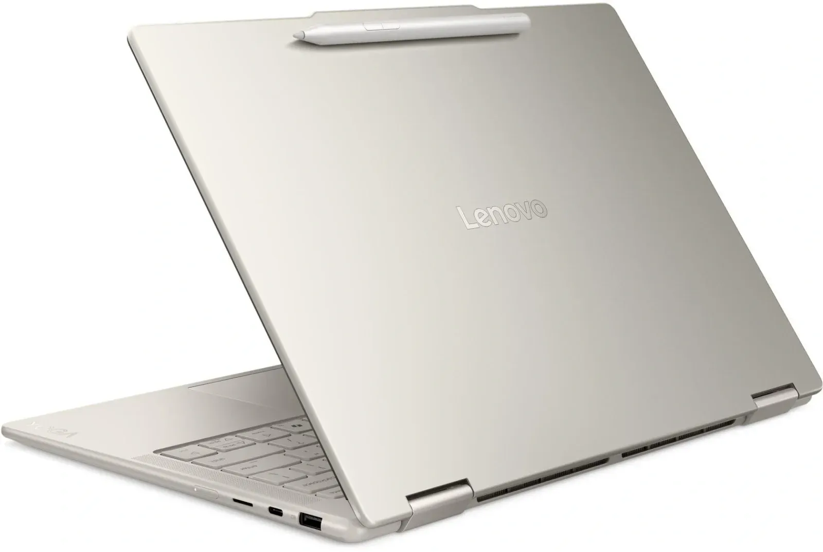 Ноутбук Lenovo Yoga 7 14AKP10 Ryzen AI 5 340 24Gb SSD1Tb AMD Radeon 840M 14 OLED Touch WUXGA 1920x1200 без ОС beige WiFi BT Cam 83JR0060RK - фото 8