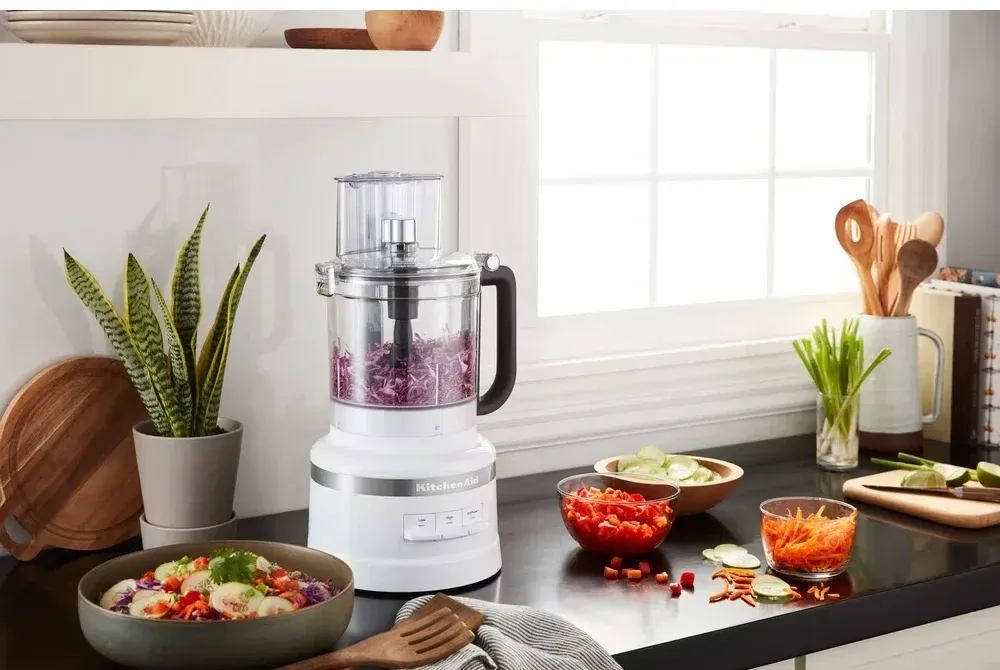 Кухонный комбайн KitchenAid 5KFP1318EWH 400Вт белый - фото 5