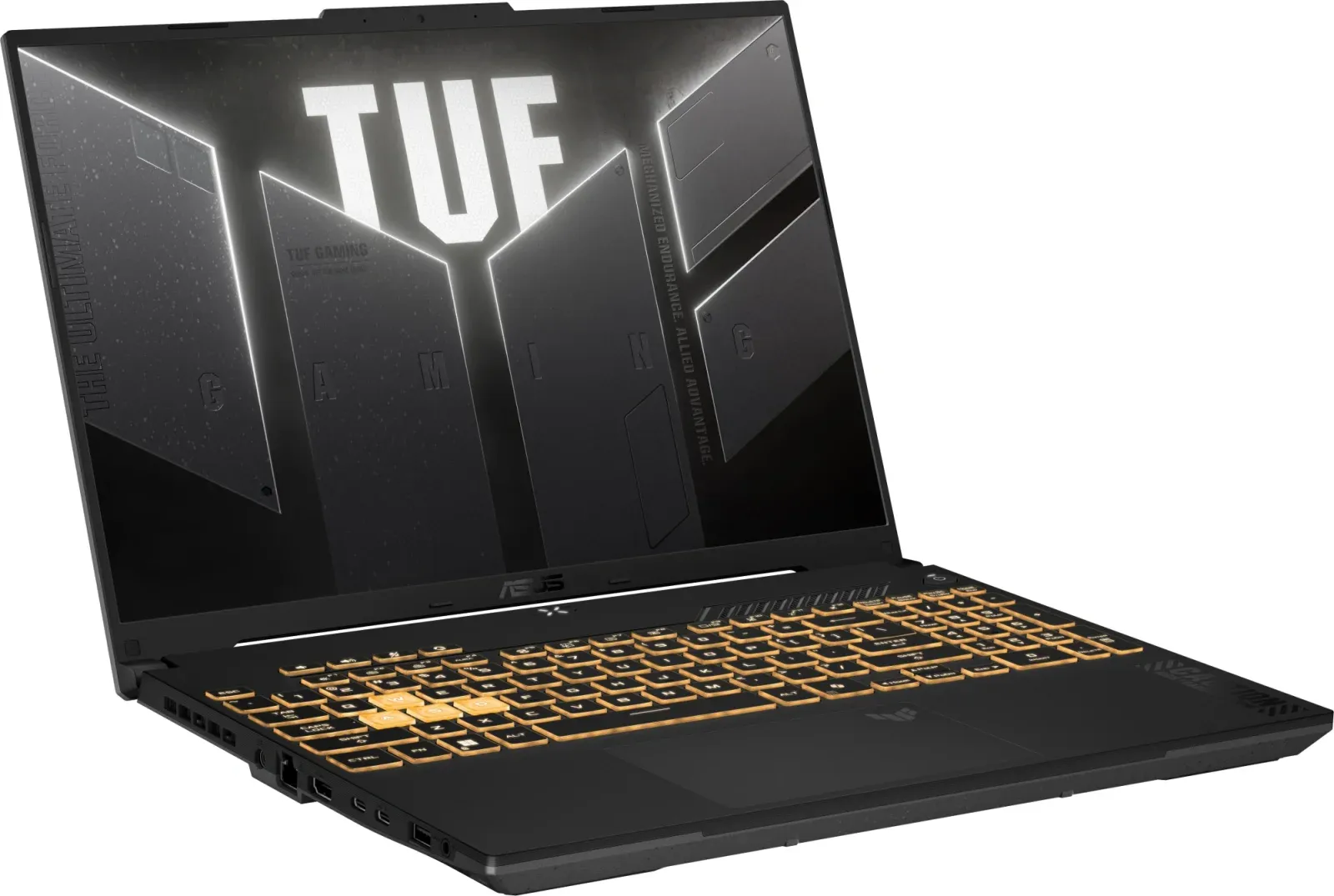 Ноутбук Asus TUF Gaming F16 FX607VU-RL061 Core 5 210H 16Gb SSD512Gb NVIDIA GeForce RTX4050 6Gb 16 IPS WUXGA 1920x1200 без ОС grey WiFi BT Cam 90NR0N06-M002T0 - фото 3