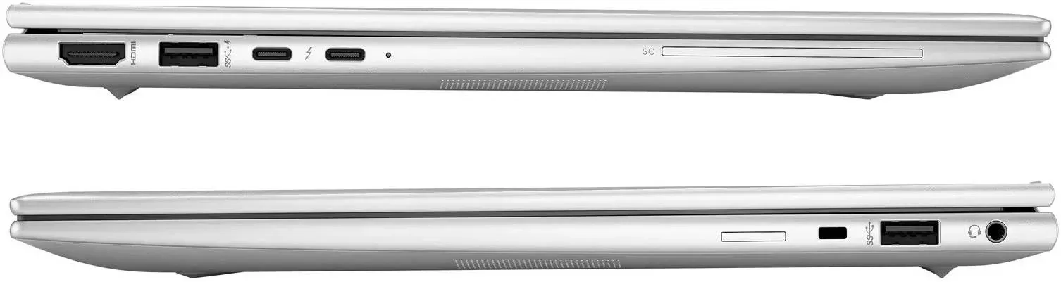 Ноутбук HP EliteBook 1040 G10 Core i7 1355U 16Gb SSD512Gb Intel Iris Xe graphics 14 IPS WUXGA 1920x1200 Windows 11 Pro 64 silver WiFi BT Cam 926X0ES - фото 6