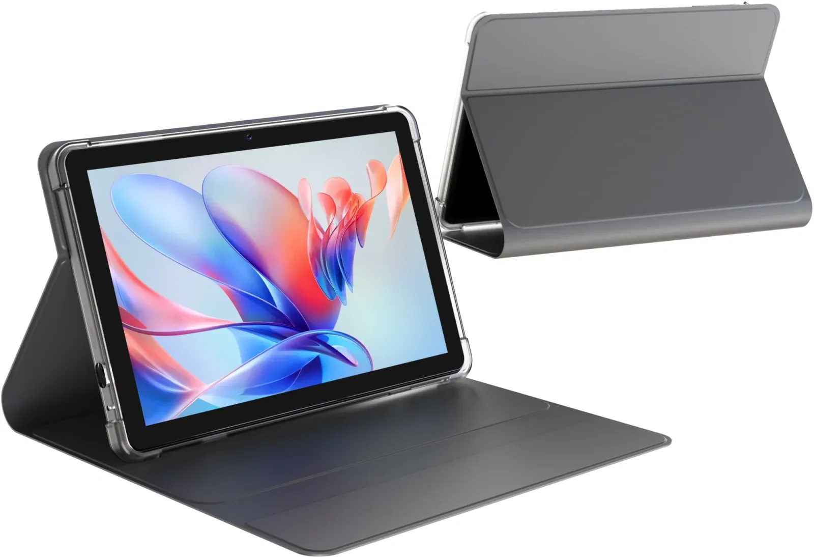 Планшет Digma K10 PLUS T615 1.6 8C RAM4Gb ROM64Gb 10.1 IPS 1280x800 4G Android 15 серый 5Mpix 2Mpix BT WiFi microSD 256Gb 5000mAh 225hrs - фото 3