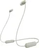 Гарнитура внутриканальные Sony WI-C100 бежевый беспроводные bluetooth шейный обод WI-C100/CZ - фото 7