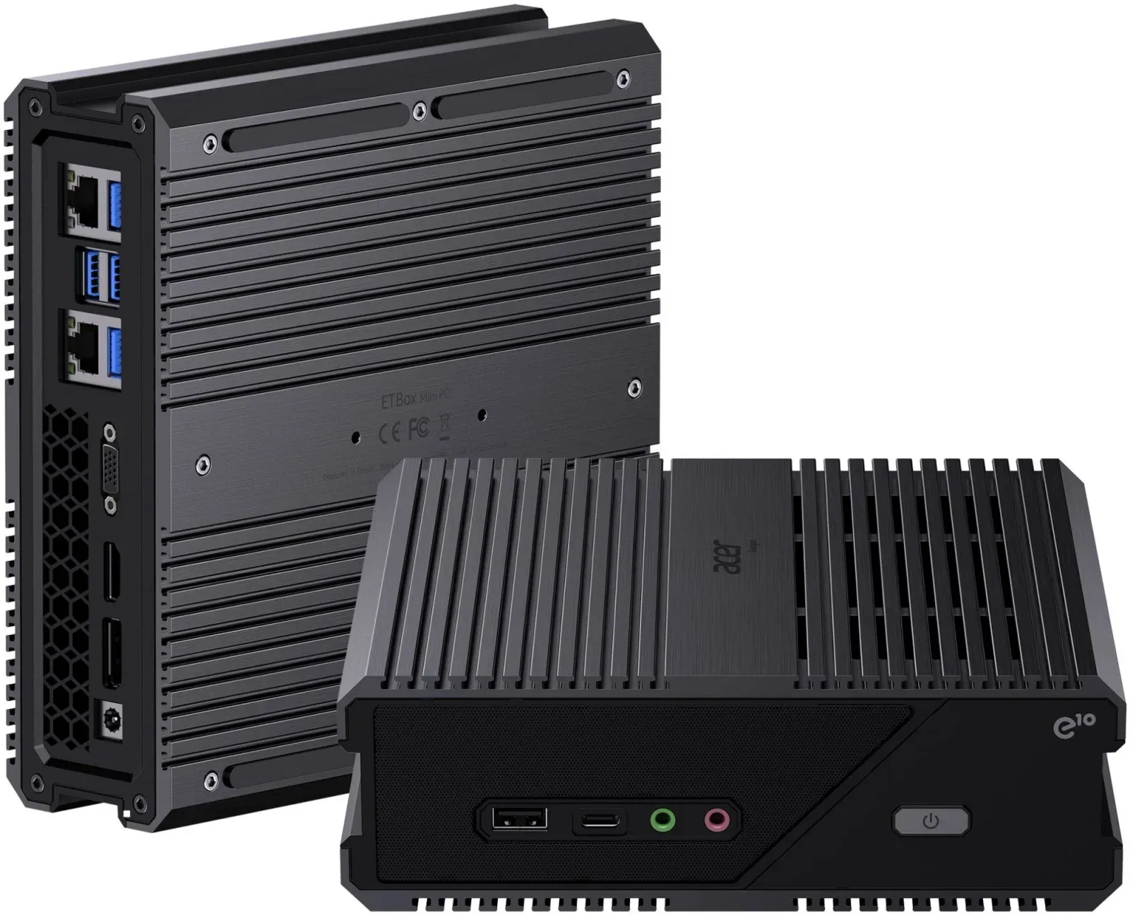 Неттоп Acer Gadget E10 ETBox i7 13620H 2.4 16Gb SSD512Gb UHDG Windows 11 Pro 2.5xGbitEth+1xGbitEth WiFi BT 120W черный - фото 5