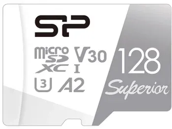 Флеш карта microSDXC 128GB Silicon Power SP128GBSTXDA2V20 Superior w/o adapter - фото 2