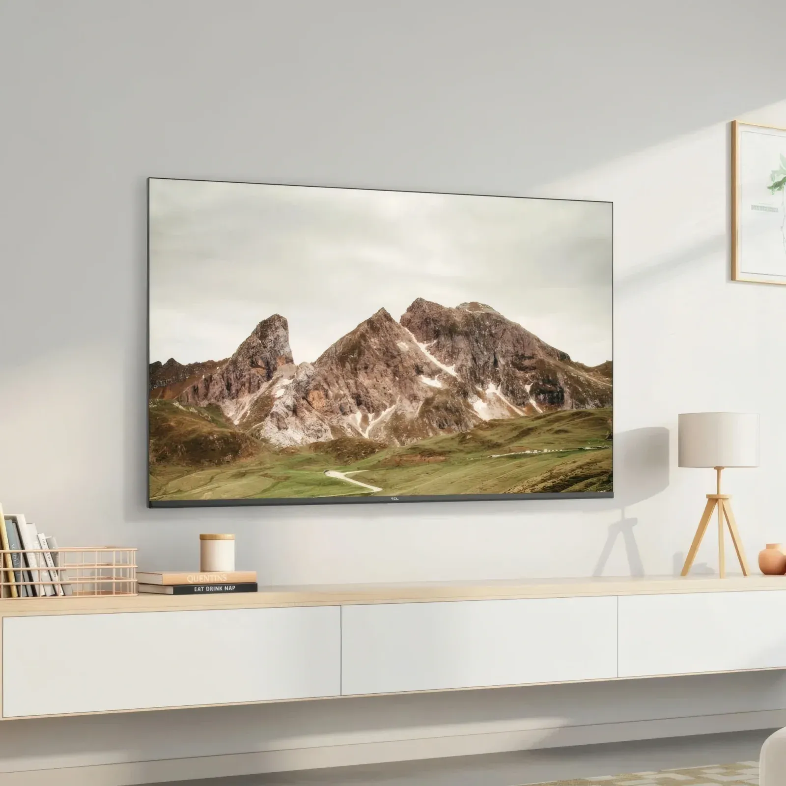 Телевизор QLED TCL 40 40S5K черный FULL HD 60Hz DVB-T DVB-T2 DVB-C DVB-S DVB-S2 USB WiFi Smart TV RUS - фото 2