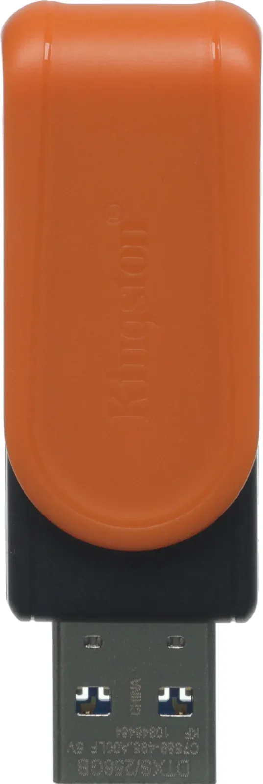 Флеш Диск Kingston 256GB DataTraveler Exodia S DTXS/256GB USB3.0 оранжевый/черный, 256 ГБ - фото 5