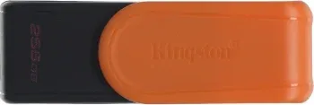 Флеш Диск Kingston 256GB DataTraveler Exodia S DTXS/256GB USB3.0 оранжевый/черный, 256 ГБ - фото 8
