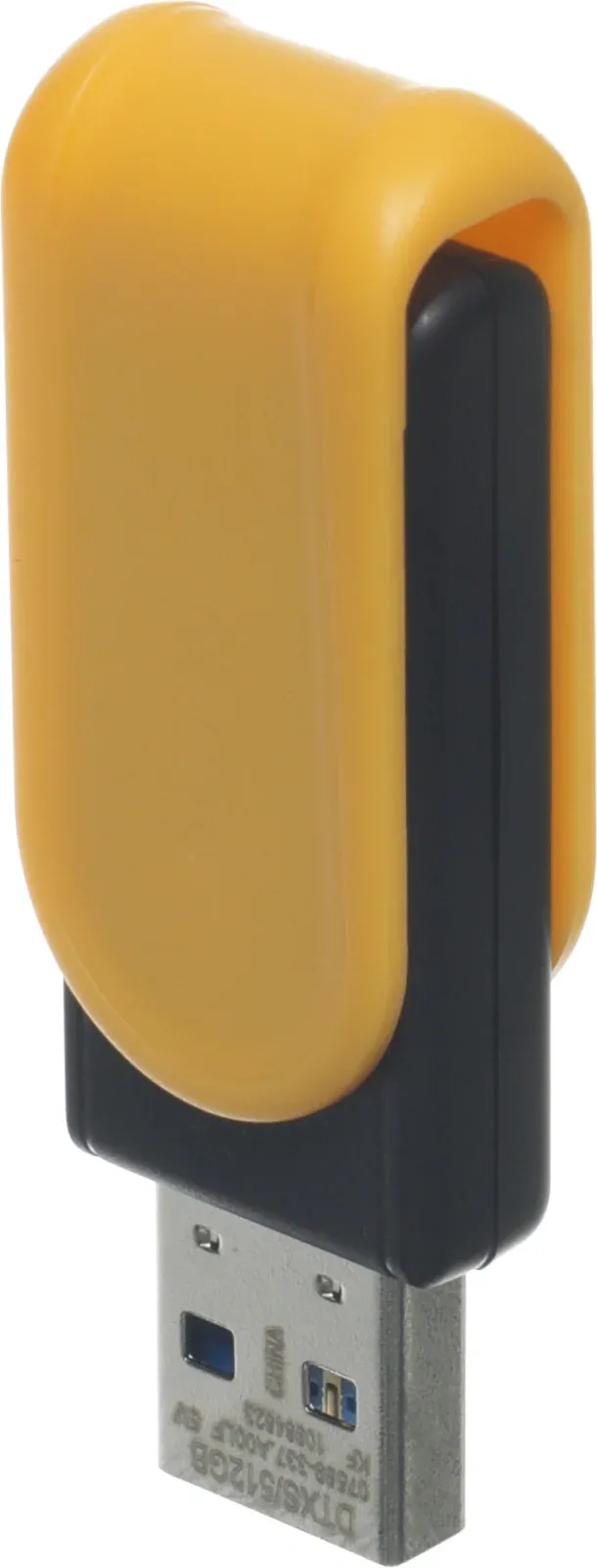 Флеш Диск Kingston 512GB DataTraveler Exodia S DTXS/512GB USB3.0 желтый/черный, 512 ГБ - фото 6