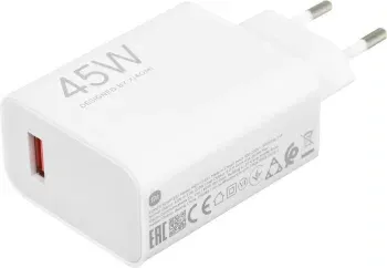 Сетевое зар./устр. Xiaomi BHR07SLEU 45W 4.1A PD USB-A универсальное белый - фото 8