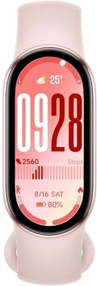 Фитнес-трекер Xiaomi Smart Band 10 AMOLED корп.:розовое золото рем.:розовый BHR9999GL - фото 2