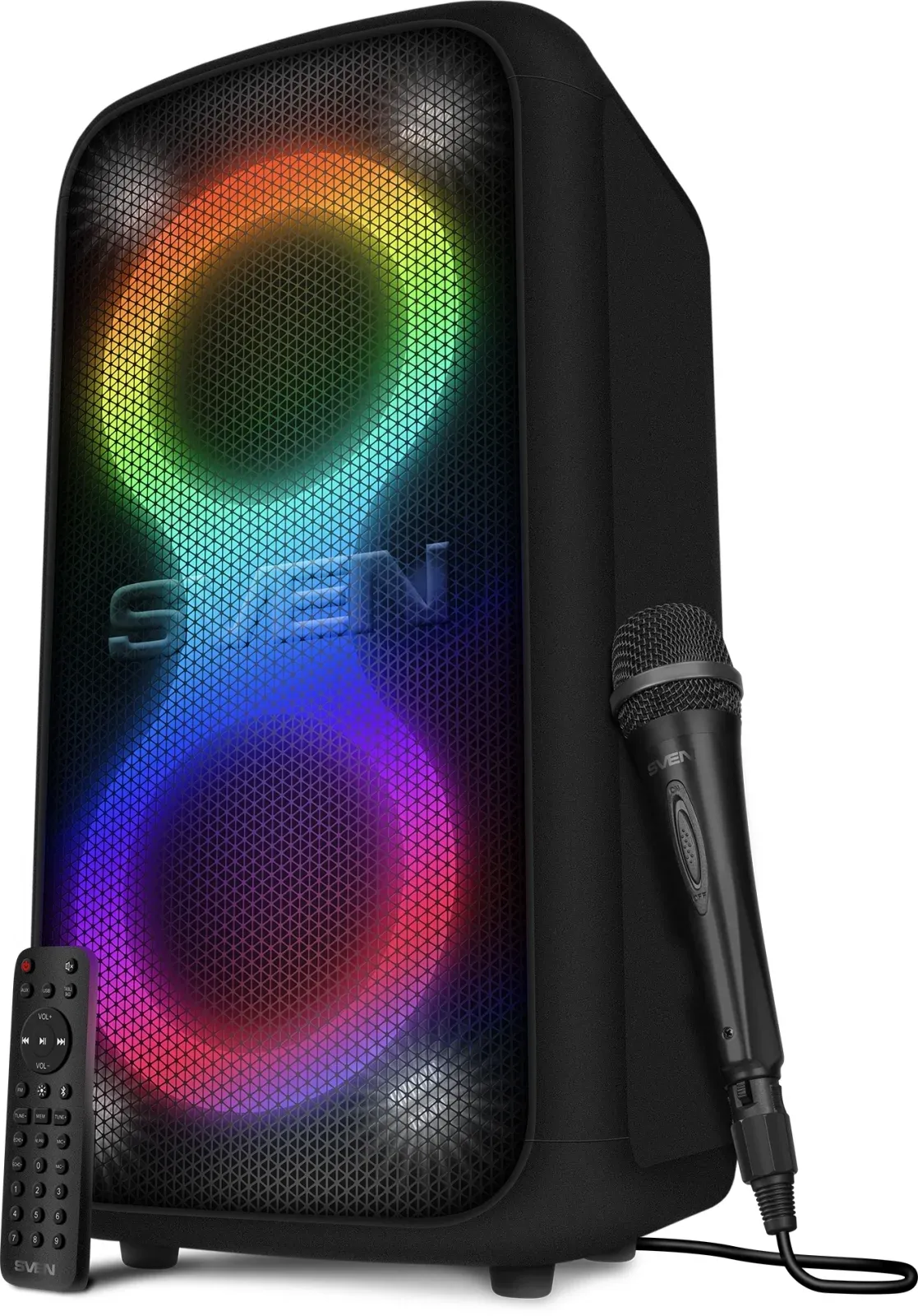 Колонка порт. Sven PS-1000 черный 160W 1.0 BT/3.5Jack 10м 8000mAh SV-022686 - фото 1