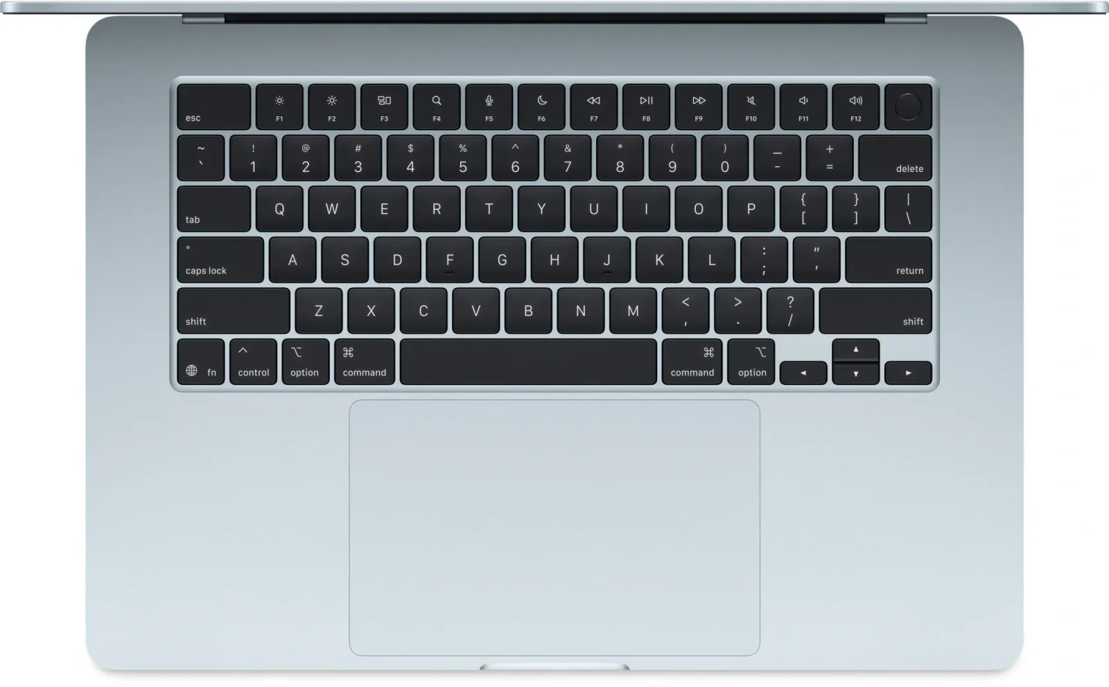 Ноутбук Apple MacBook Air A3241 M4 10 core 16Gb SSD256Gb/10 core GPU 15.3 Liquid Retina 2880x1864 macOS lt.blue WiFi BT Cam MC7A4LL/A - фото 2
