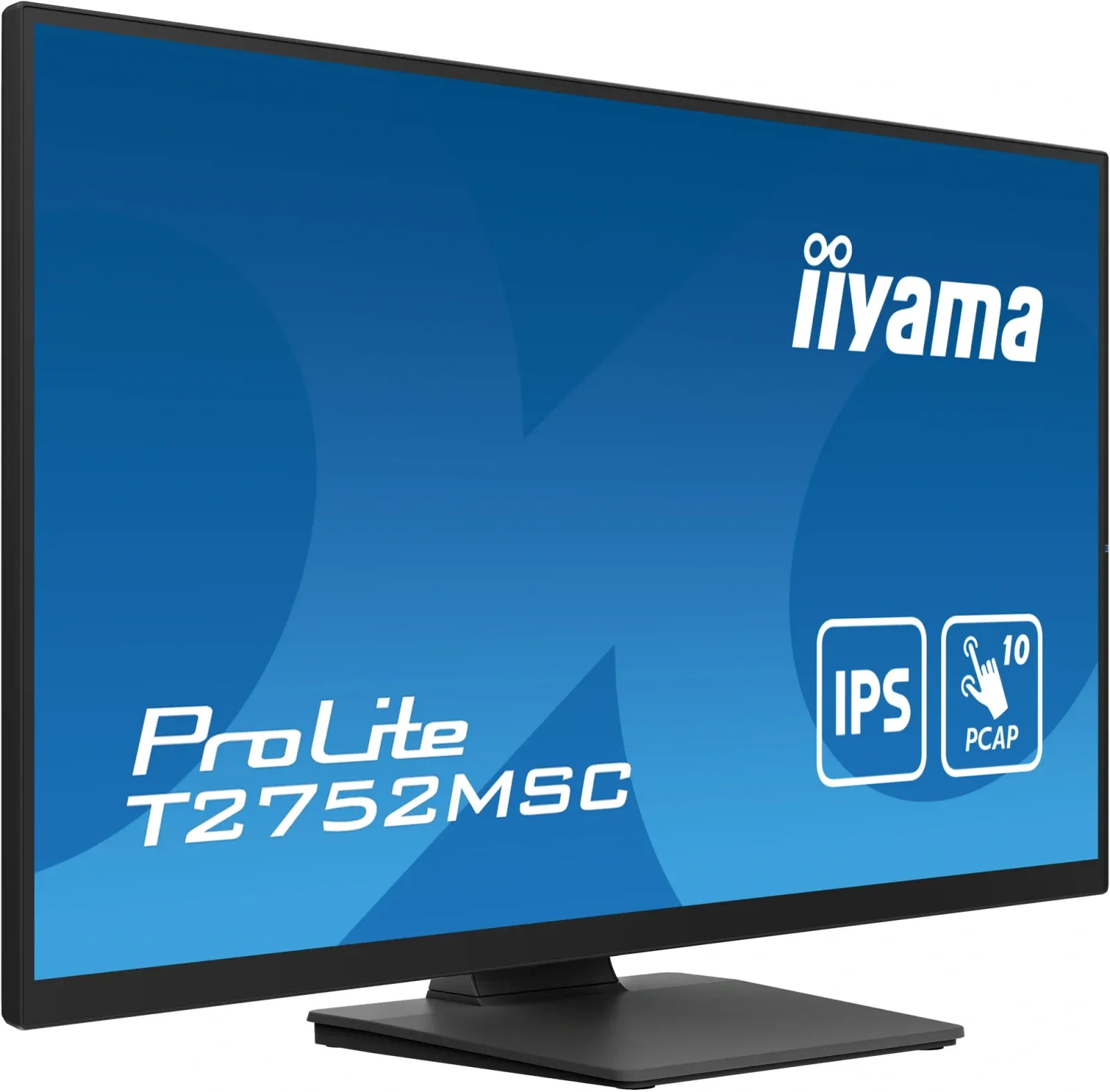 Монитор Iiyama 27 ProLite T2752MSC-B1 черный IPS LED 16:9 HDMI M/M глянцевая 1000:1 400cd 178гр/178гр 1920x1080 60Hz DP FHD USB Touch 6.7кг - фото 3