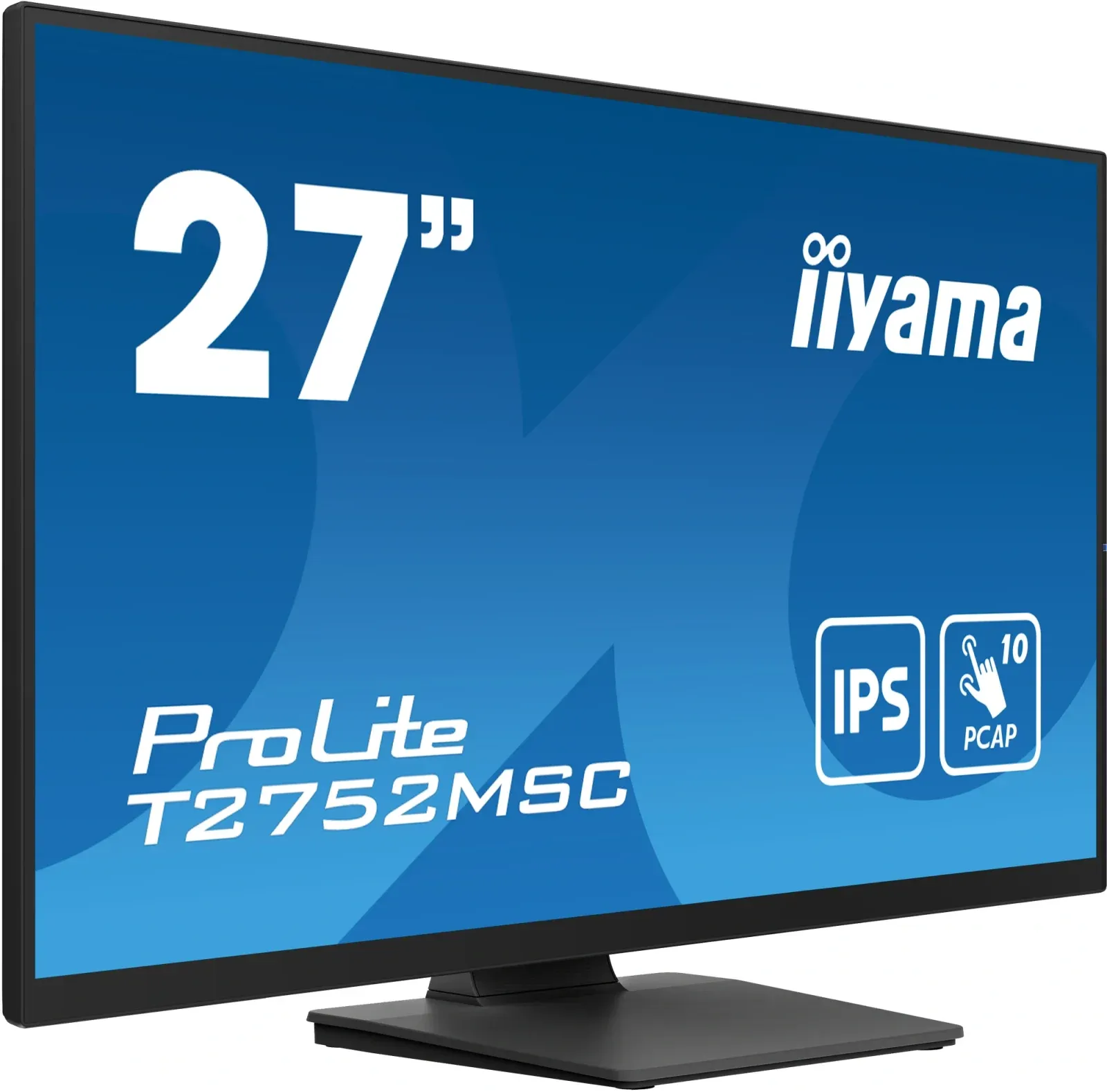 Монитор Iiyama 27 ProLite T2752MSC-B1 черный IPS LED 16:9 HDMI M/M глянцевая 1000:1 400cd 178гр/178гр 1920x1080 60Hz DP FHD USB Touch 6.7кг - фото 4