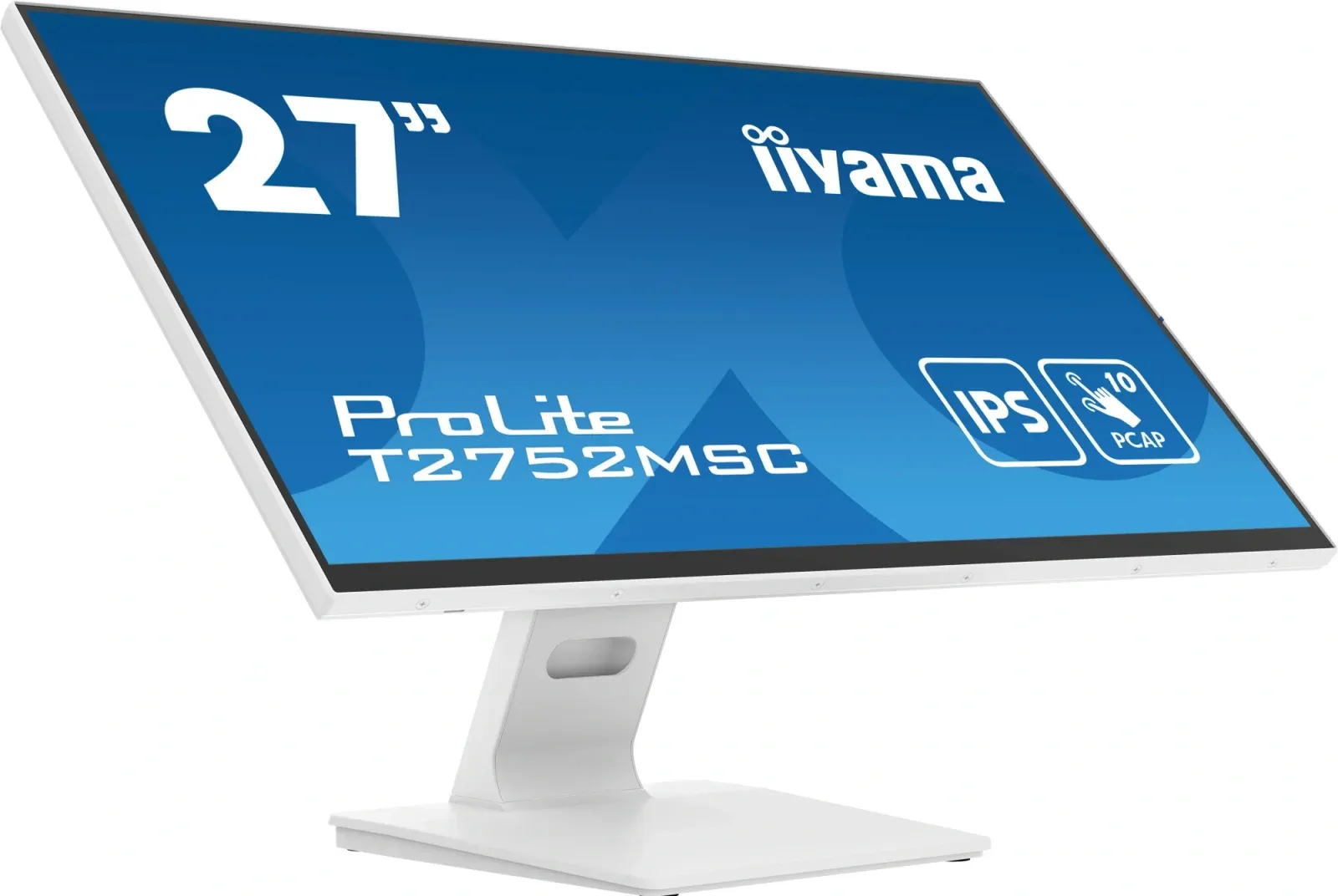 Монитор Iiyama 27 ProLite T2752MSC-W1 белый IPS LED 16:9 HDMI M/M глянцевая 1000:1 400cd 178гр/178гр 1920x1080 60Hz DP FHD USB Touch 6.7кг - фото 2