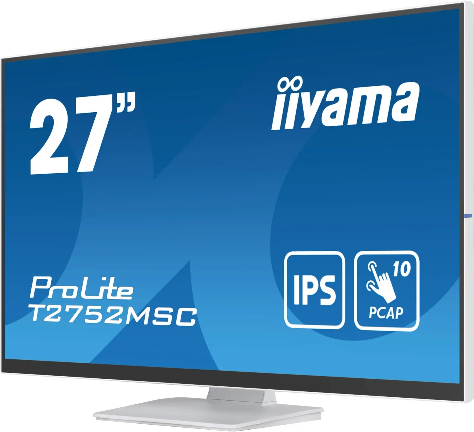 Монитор Iiyama 27 ProLite T2752MSC-W1 белый IPS LED 16:9 HDMI M/M глянцевая 1000:1 400cd 178гр/178гр 1920x1080 60Hz DP FHD USB Touch 6.7кг - фото 5