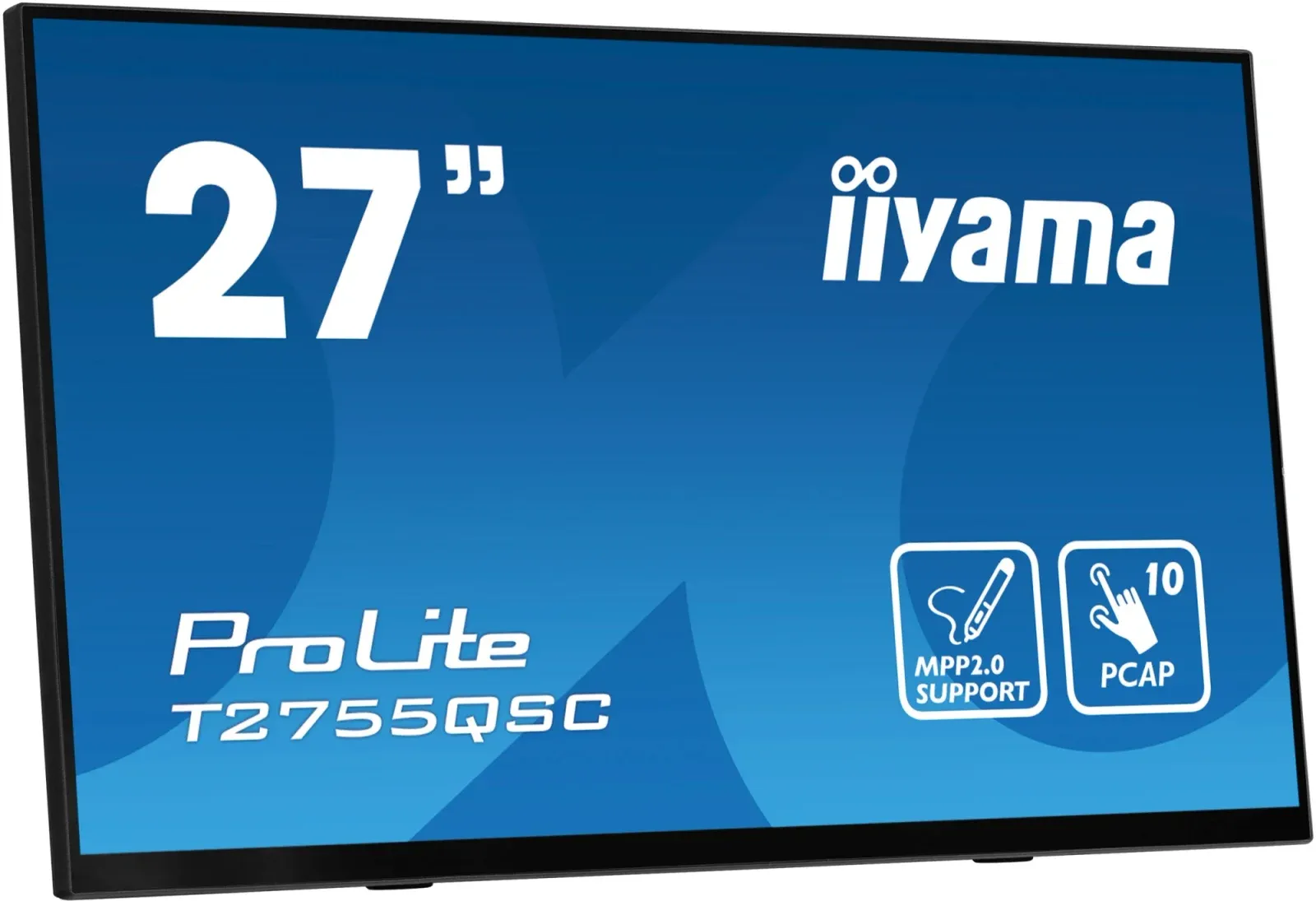 Монитор Iiyama 27 ProLite T2755QSC-B1 черный IPS LED 16:9 HDMI M/M глянцевая 400cd 178гр/178гр 2560x1440 75Hz DP WQ HD 2K 1440p USB Touch 5.8кг - фото 5