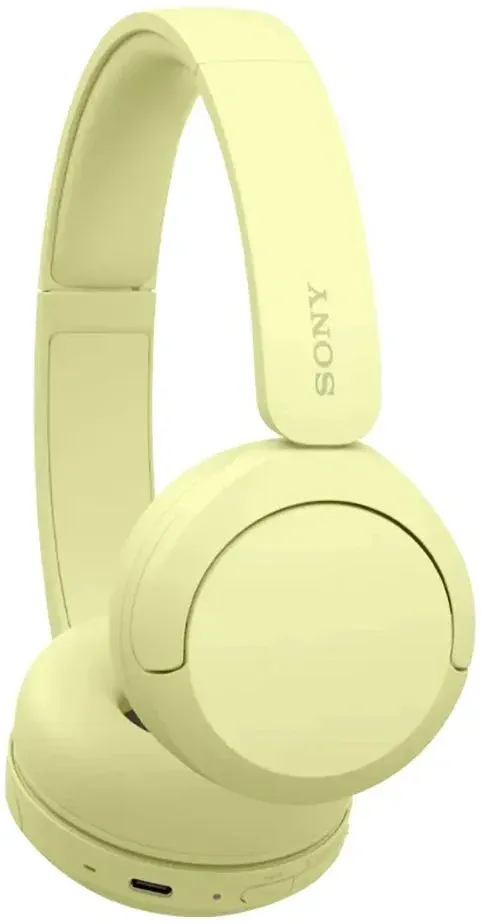 Гарнитура накладные Sony WH-CH520 желтый беспроводные bluetooth оголовье WH-CH520/YZ E - фото 2