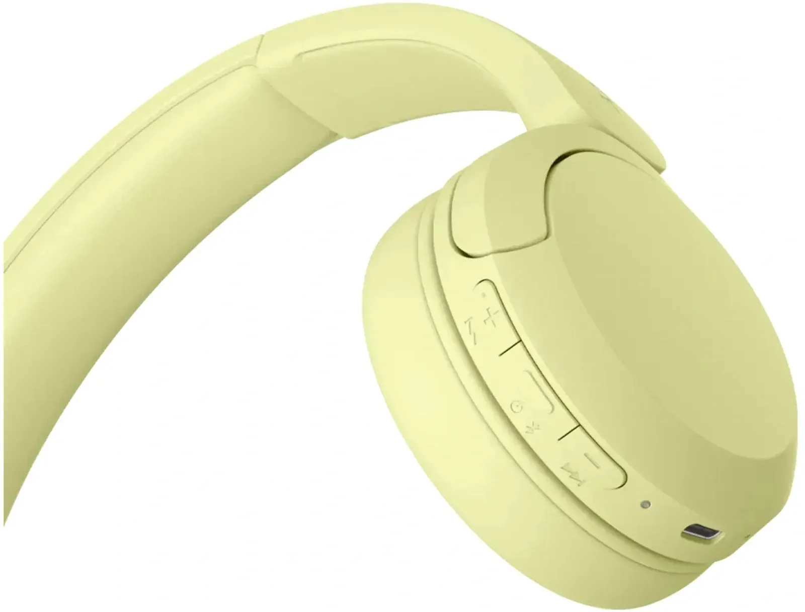 Гарнитура накладные Sony WH-CH520 желтый беспроводные bluetooth оголовье WH-CH520/YZ E - фото 5