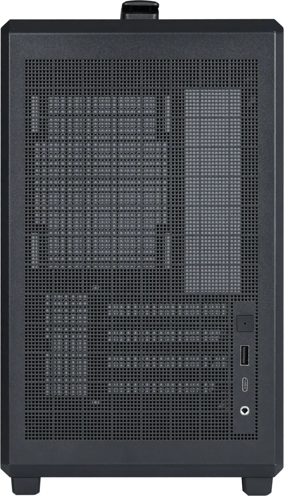 Корпус Accord ACC-H1851 черный без БП mATX 5x120mm 1xUSB3.0 audio - фото 2