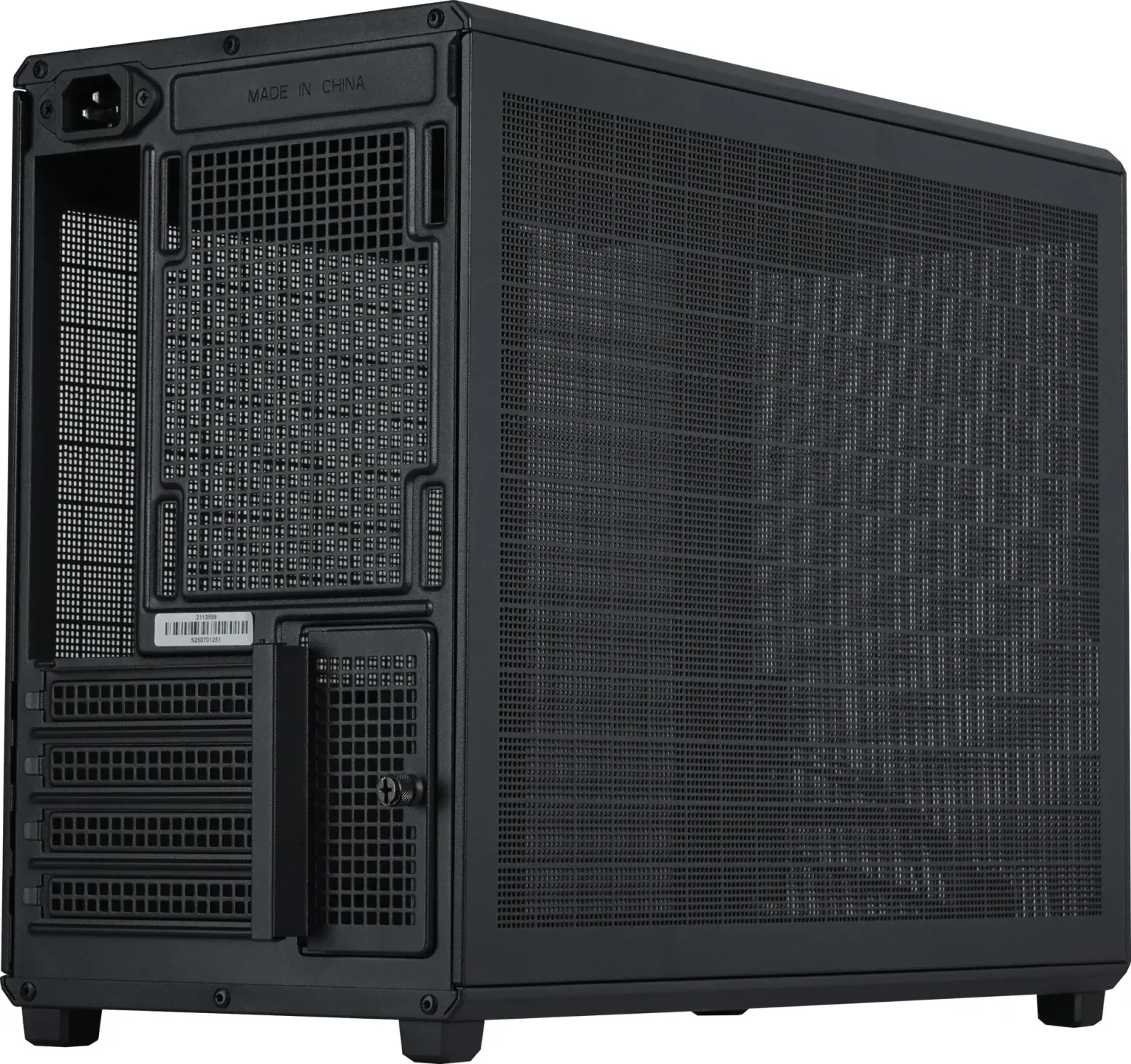 Корпус Accord ACC-H1851 черный без БП mATX 5x120mm 1xUSB3.0 audio - фото 5