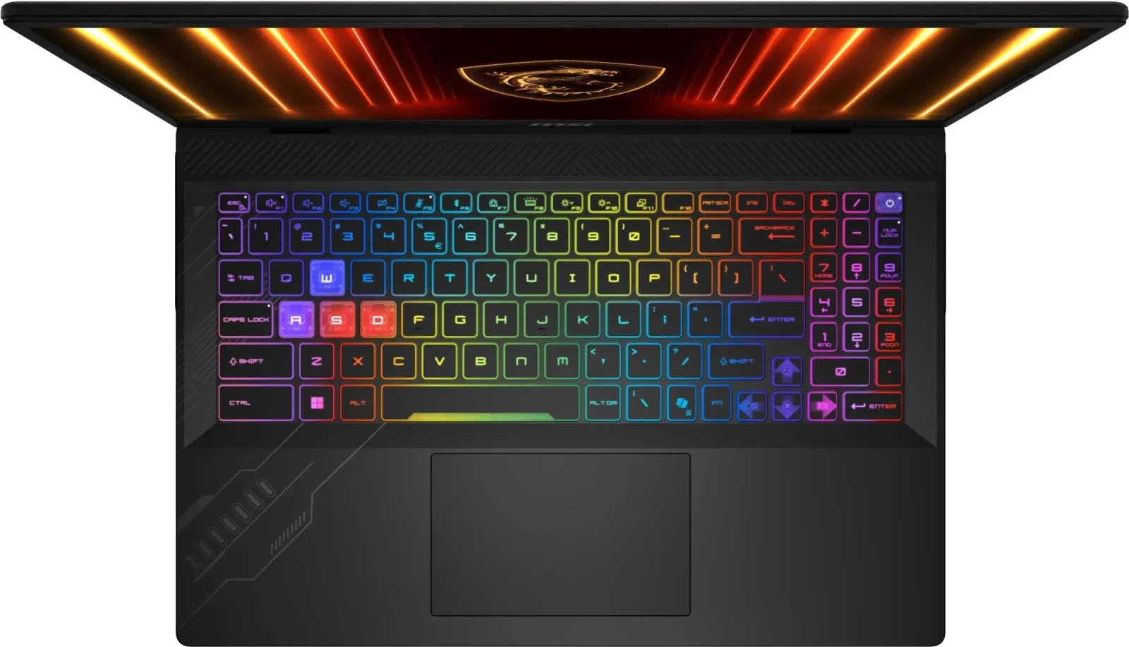 Ноутбук MSI Crosshair A16 HX D8WGKG-078XRU Ryzen 7 8840HX 32Gb SSD1Tb NVIDIA GeForce RTX 5070 8Gb 16 IPS QHD+ 2560x1600 FreeDOS grey space WiFi BT Cam 9S7-15PL21-078 - фото 4