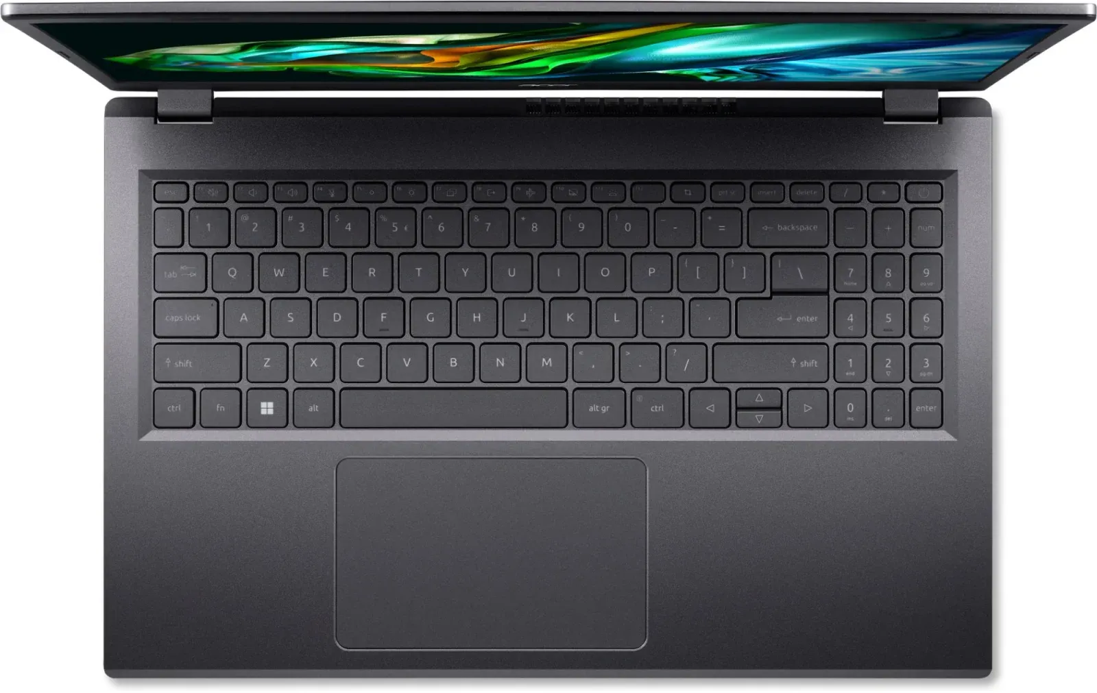 Ноутбук Acer Aspire 5 A515-58P-759A Core i7 1355U 16Gb SSD512Gb Intel Iris Xe graphics 15.6 IPS FHD 1920x1080 без ОС grey WiFi BT Cam NX.KHJER.007 - фото 4